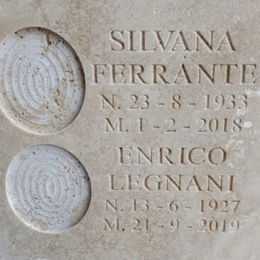 lapide personalizzata in marmo